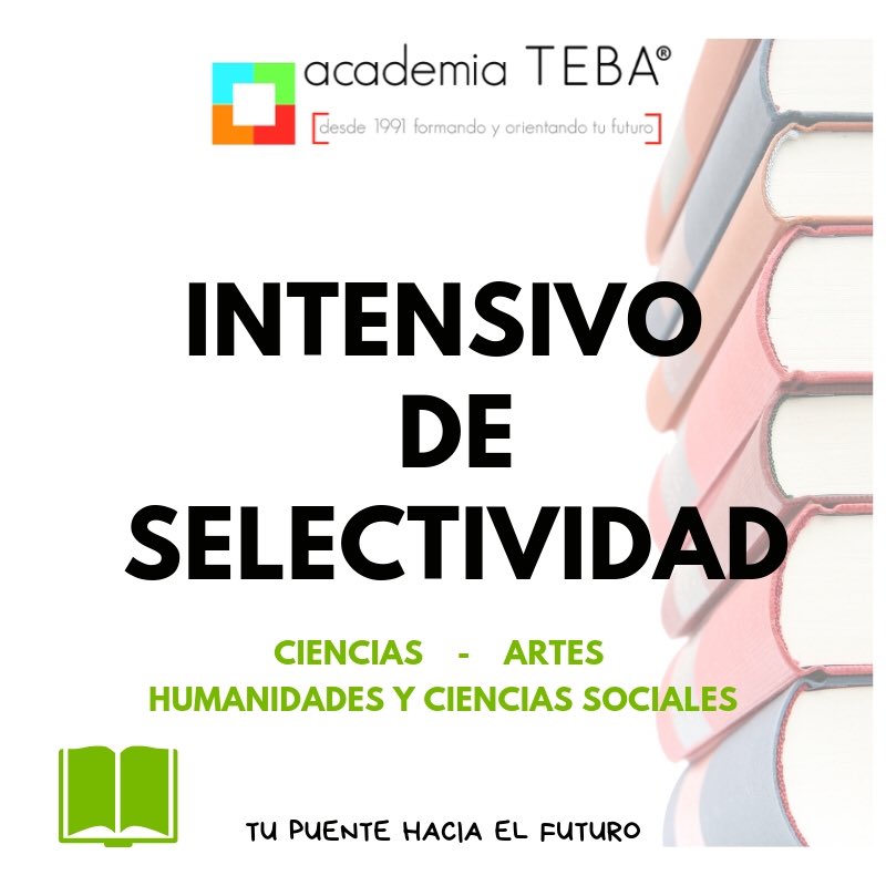 Imagen destacada de la noticia Curso intensivo de selectividad con Academia TEBA, el éxito asegurado