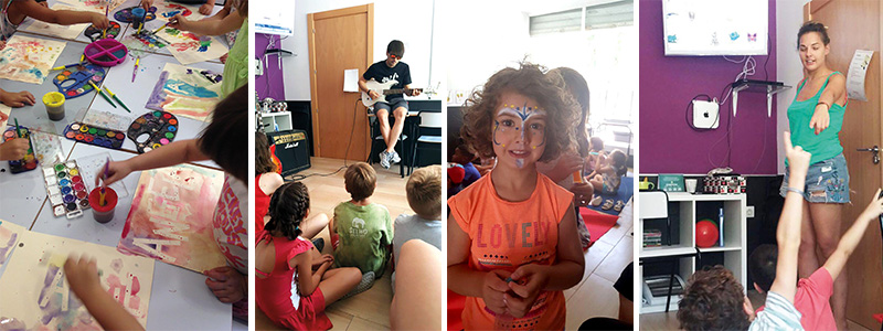 Imagen destacada de la noticia Escuela de verano artÃstica 100% en inglés con IML La Zubia