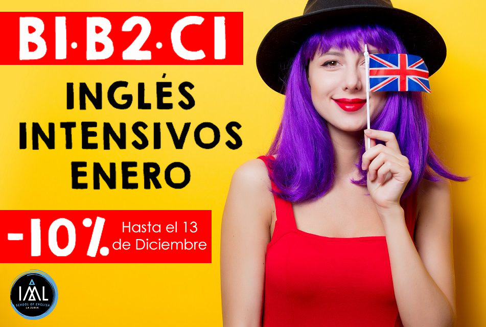 Cursos intensivos de inglés en enero con IML La Zubia